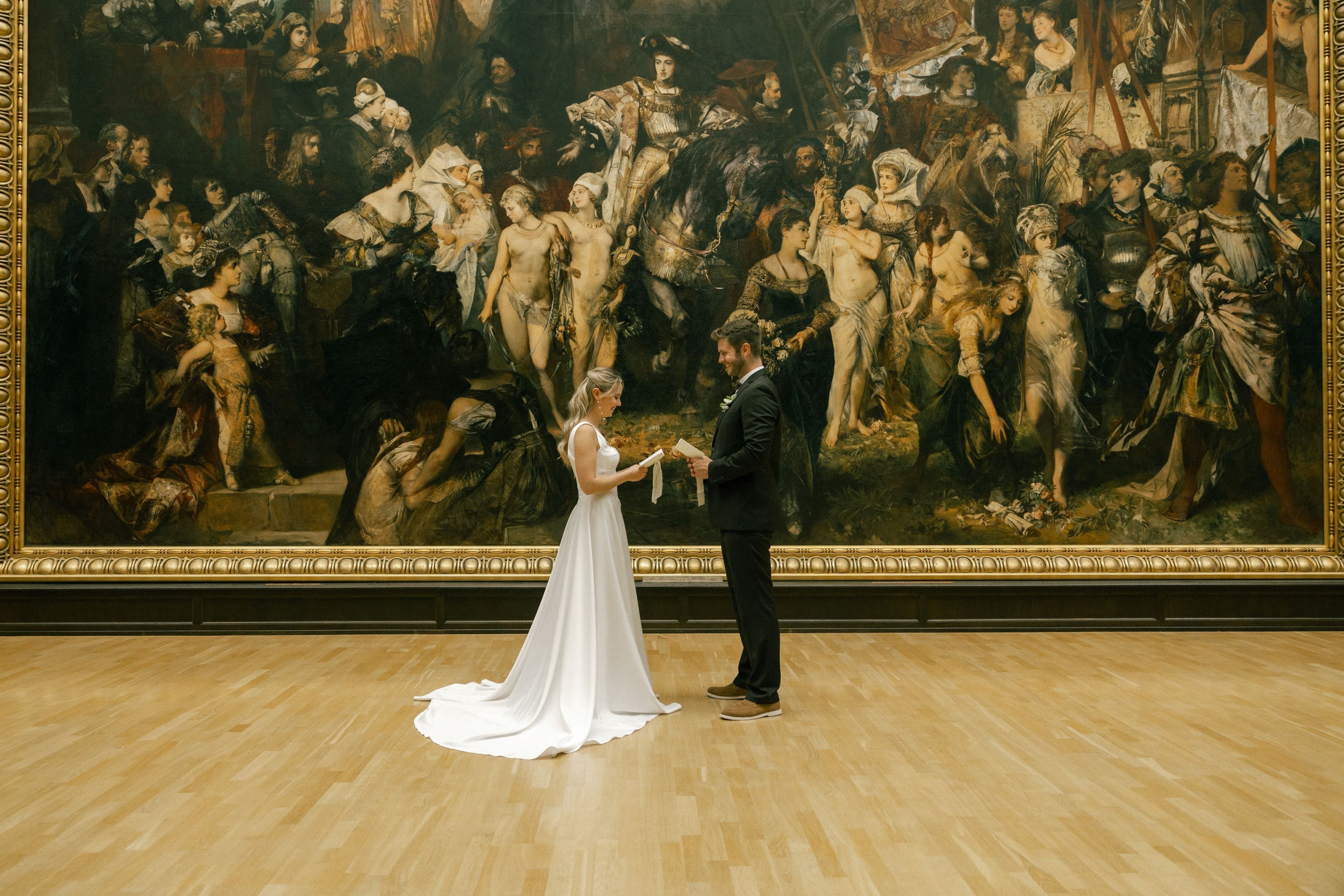 Between Art and Eternity — A Bridal Story at the Hamburg Kunsthalle