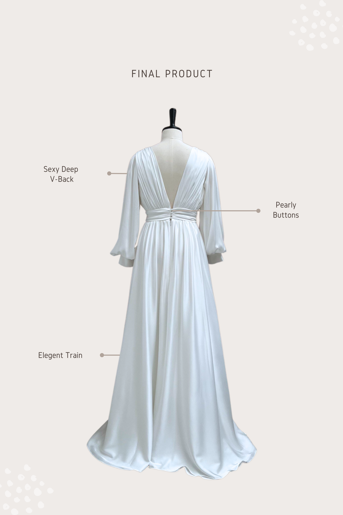 BESPOKE - wedding dress | civil wedding dress