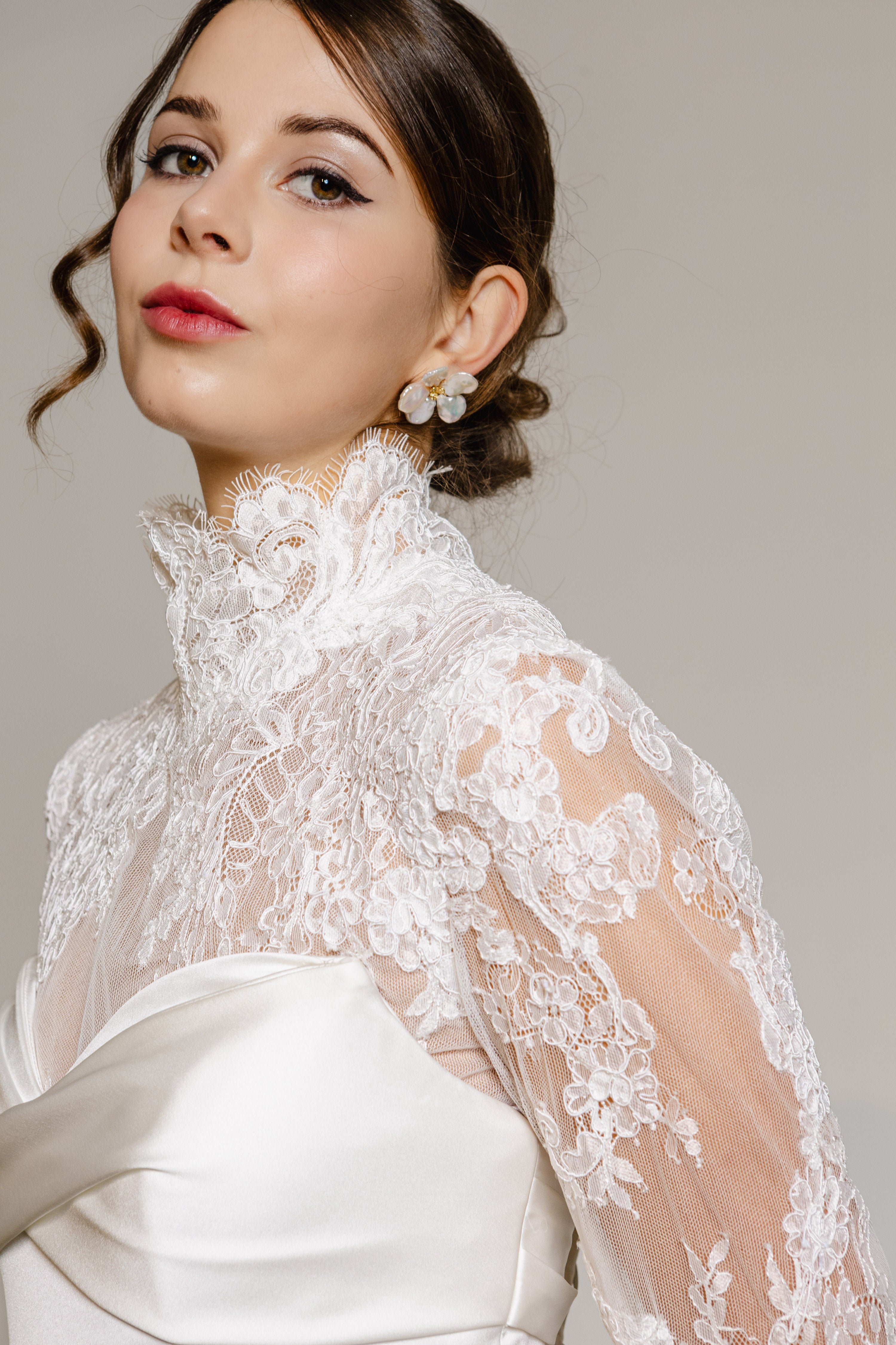 Bridal topper - Organza