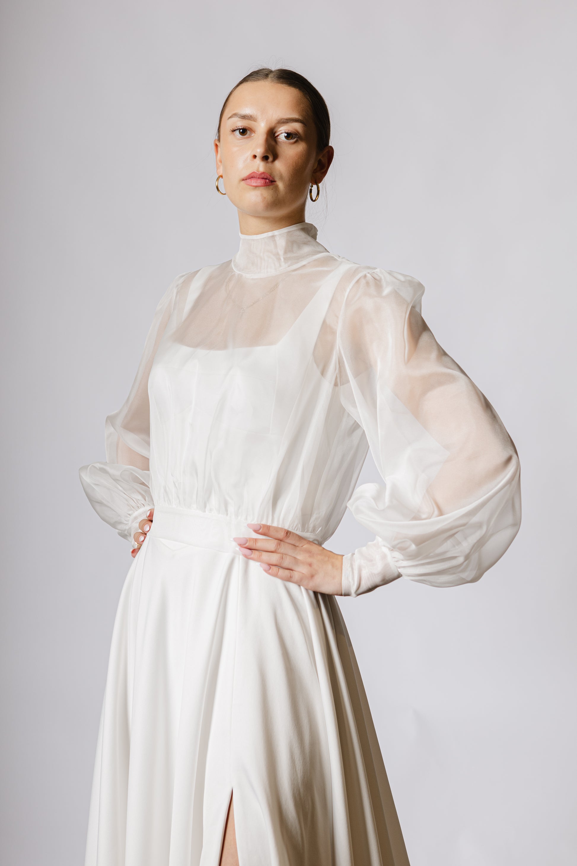Brautbluse von Organza