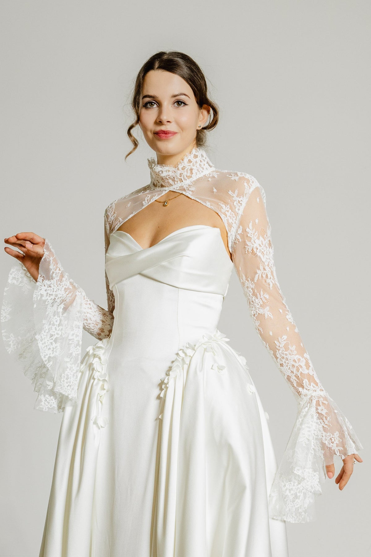Bridal topper - Organza