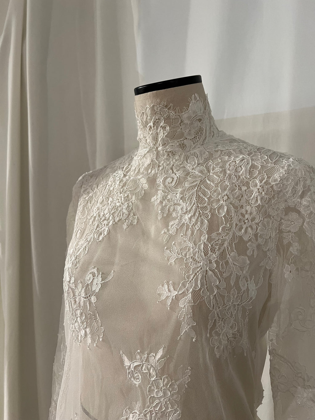 Bridal topper - Organza