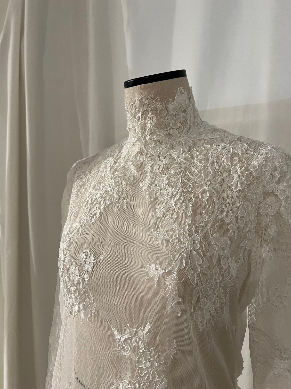 Bridal topper - Organza