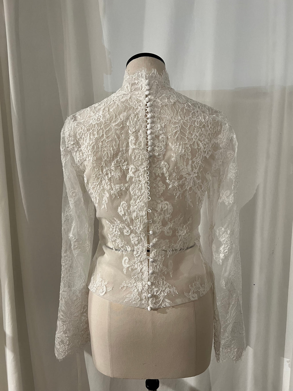 Bridal topper - Organza