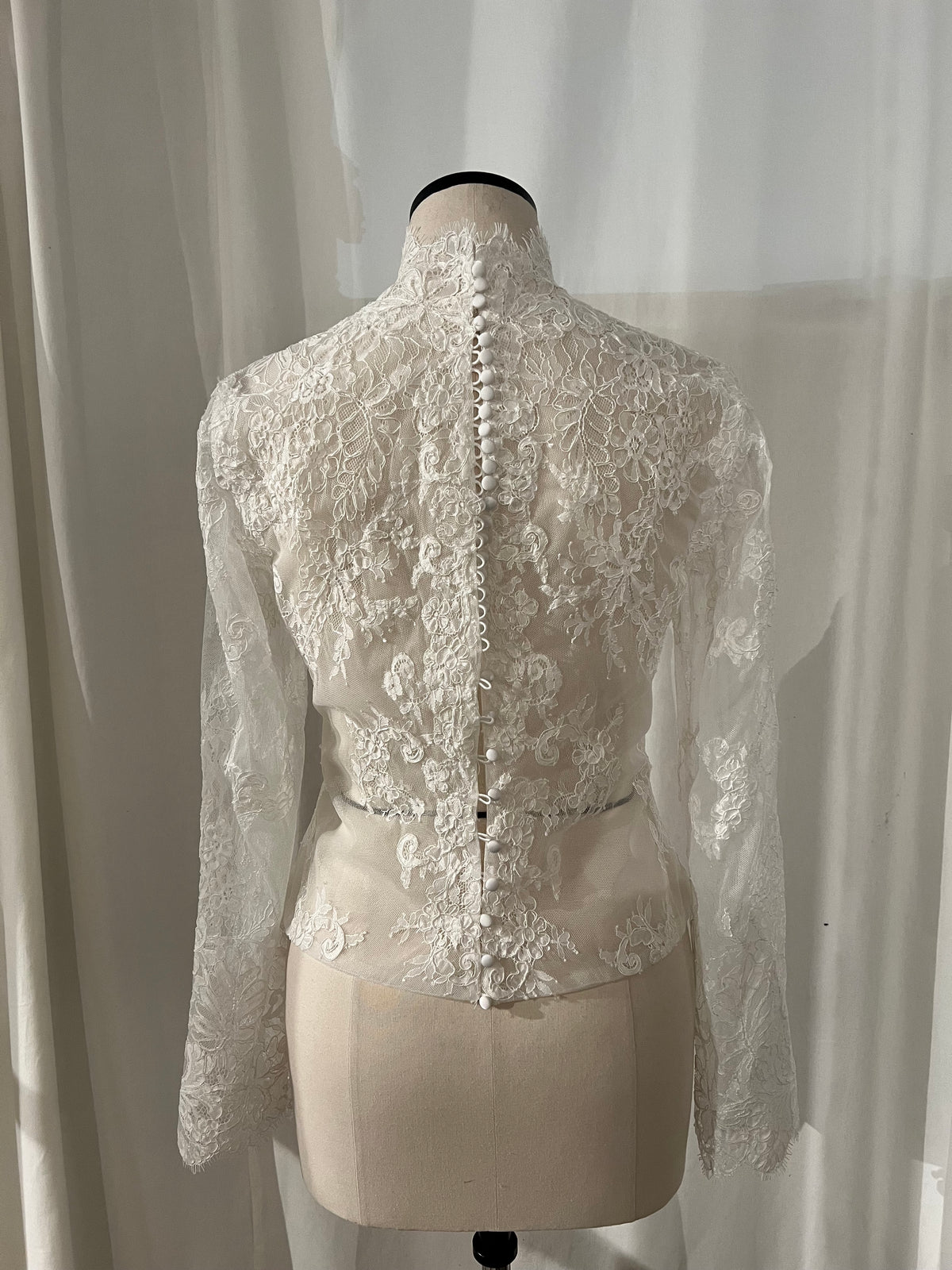 Bridal topper - Organza