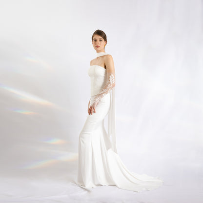 Audrey Mermaid - Two-piece wedding dress | wedding dress