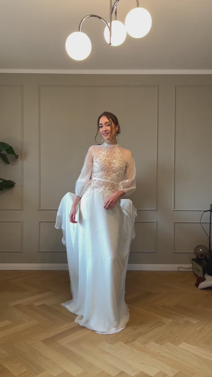 Charlott - Wedding dress | Civil registry dress